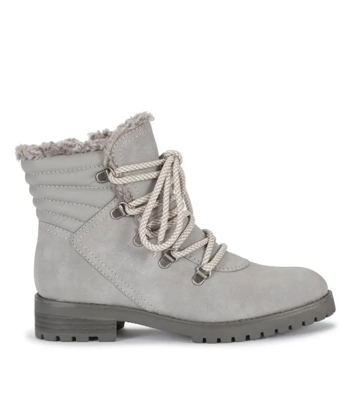 Women Baretraps Booties Dennison Lace Up Boot Grey Women Baretraps Booties Dennison Lace Up Boot Grey