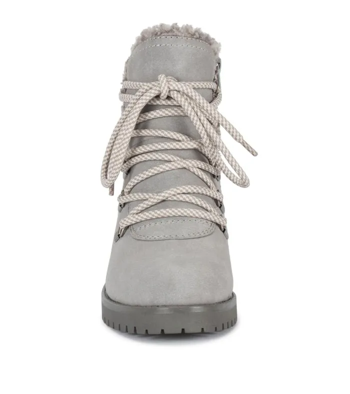 Women Baretraps Booties Dennison Lace Up Boot Grey Women Baretraps Booties Dennison Lace Up Boot Grey