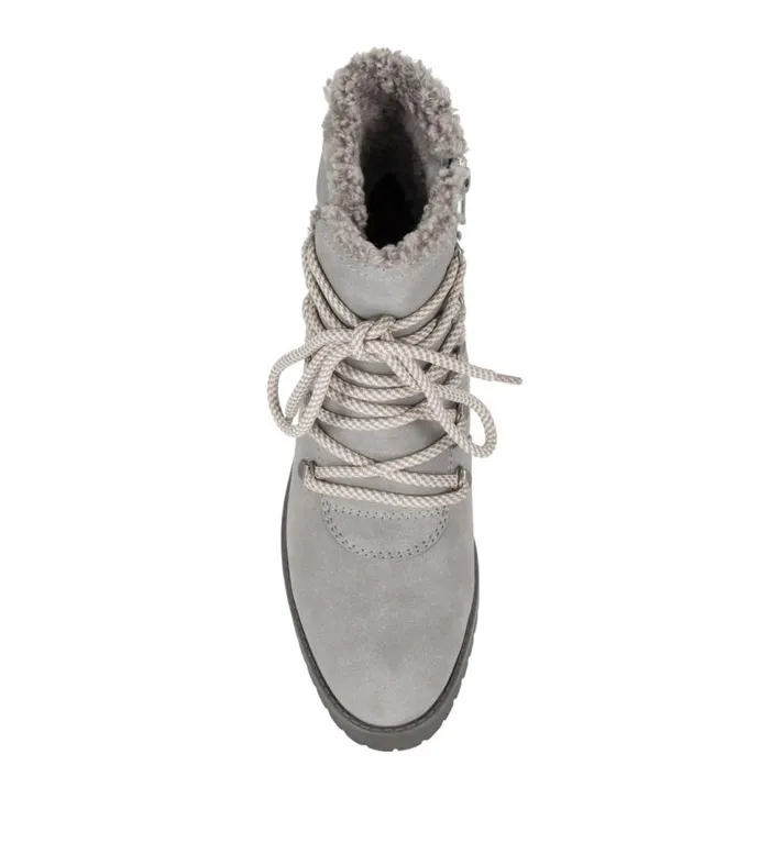 Women Baretraps Booties Dennison Lace Up Boot Grey Women Baretraps Booties Dennison Lace Up Boot Grey