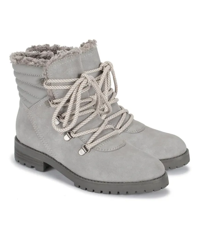 Women Baretraps Booties Dennison Lace Up Boot Grey Women Baretraps Booties Dennison Lace Up Boot Grey