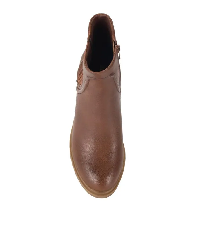 Women Baretraps Booties Draya Chelsea Boot Brush Brown Women Baretraps Booties Draya Chelsea Boot Brush Brown