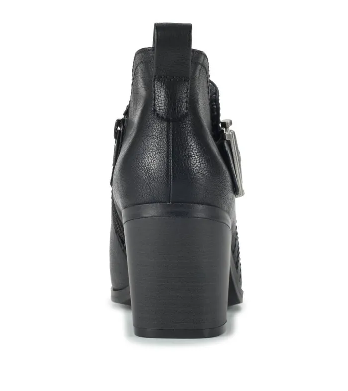 Women Baretraps Booties Karina Block Heel Ankle Bootie Black Women Baretraps Booties Karina Block Heel Ankle Bootie Black