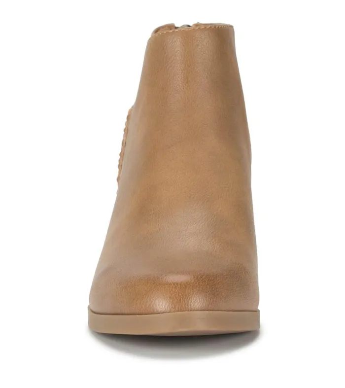 Women Baretraps Booties Lauryn Block Heel Ankle Bootie Salted Caramel Women Baretraps Booties Lauryn Block Heel Ankle Bootie Salted Caramel