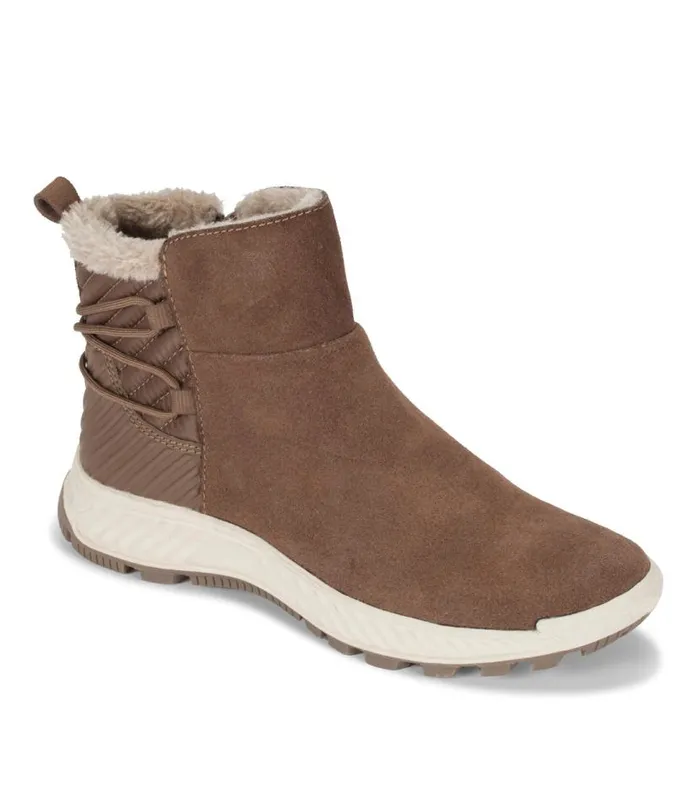 Women Baretraps Booties Mandie Cold Weather Bootie Mushroom Suede