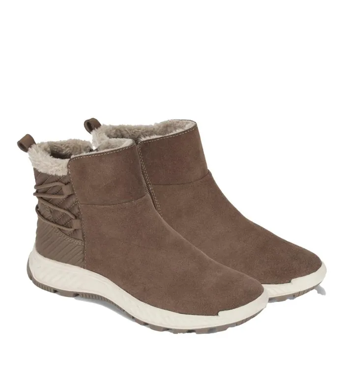 Women Baretraps Booties Mandie Cold Weather Bootie Mushroom Suede Women Baretraps Booties Mandie Cold Weather Bootie Mushroom Suede