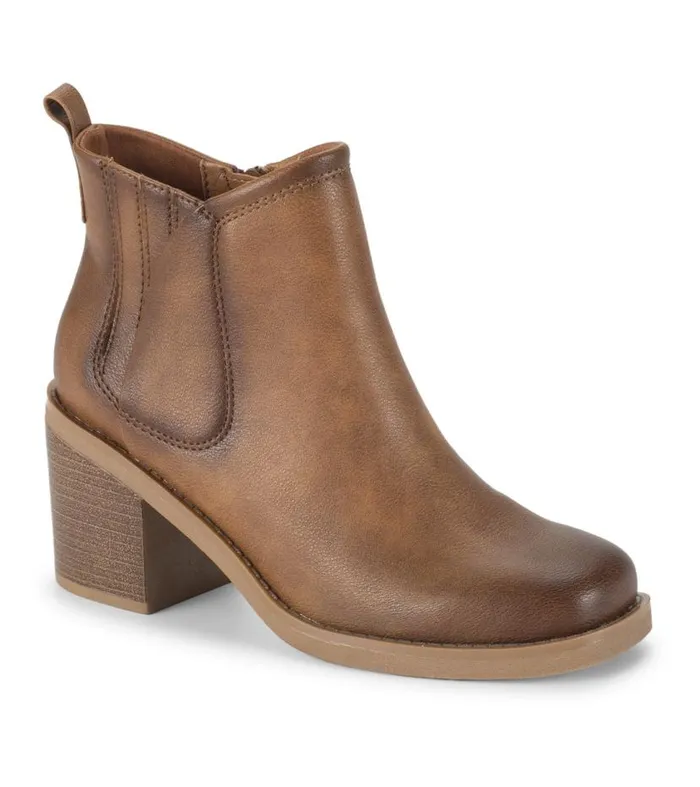 Women Baretraps Booties Maria Block Heel Bootie Auburn