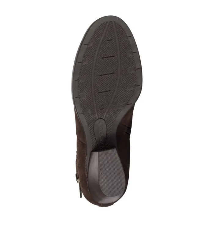 Women Baretraps Booties Rudy Block Heel Bootie Medium Brown Women Baretraps Booties Rudy Block Heel Bootie Medium Brown