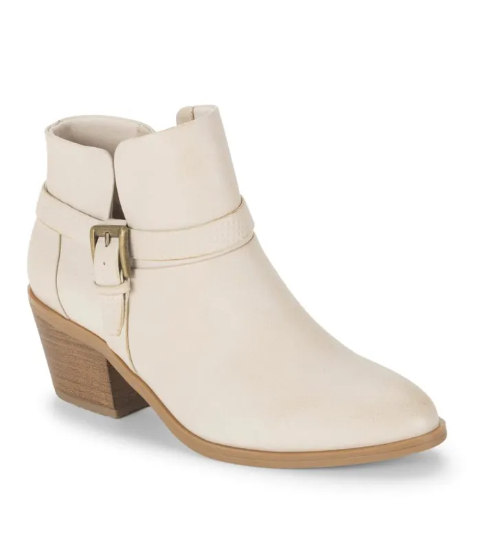 Women Baretraps Booties Santos Block Heel Bootie Milkyway