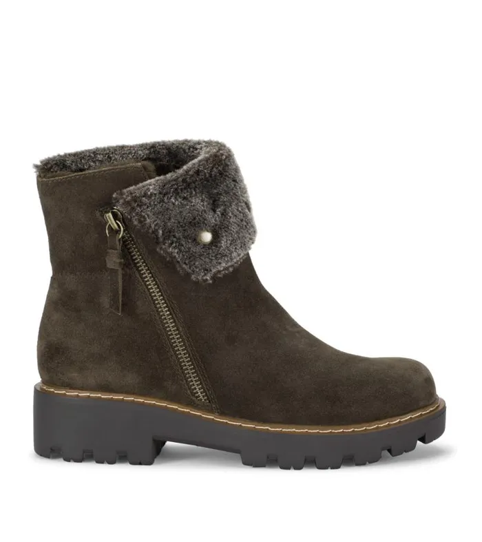 Women Baretraps Booties Wyoming Water Resistant Boot Moss Suede Women Baretraps Booties Wyoming Water Resistant Boot Moss Suede