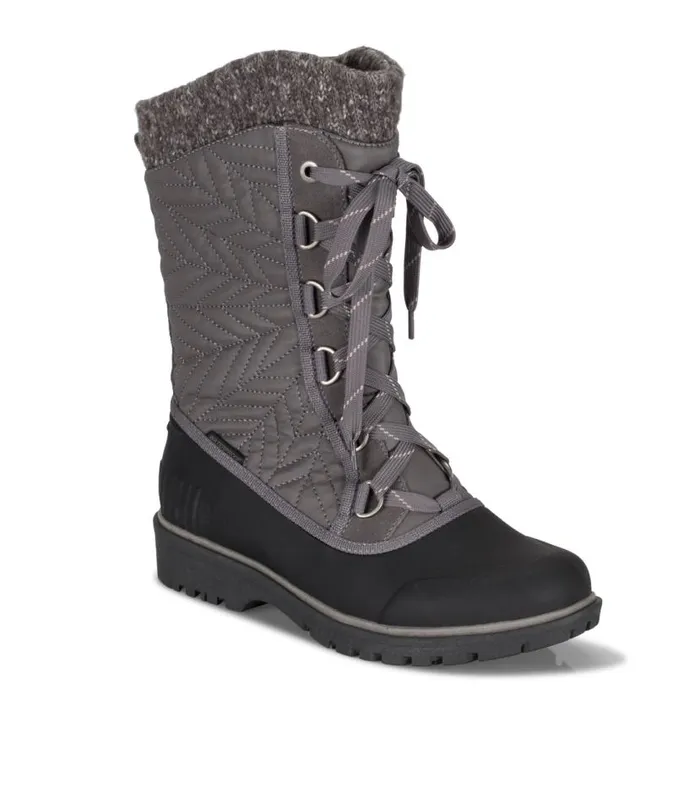 Women Baretraps Cold Weather Boots Stark Waterproof Winter Boot Dark Greyblack