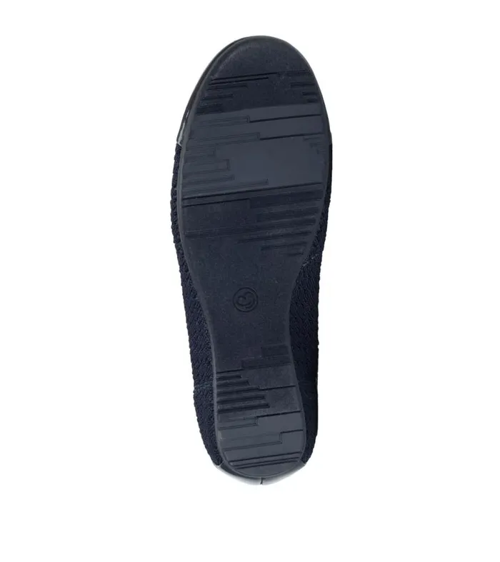 Women Baretraps Flats and Loafers Mia Casual Flat Navy Women Baretraps Flats and Loafers Mia Casual Flat Navy