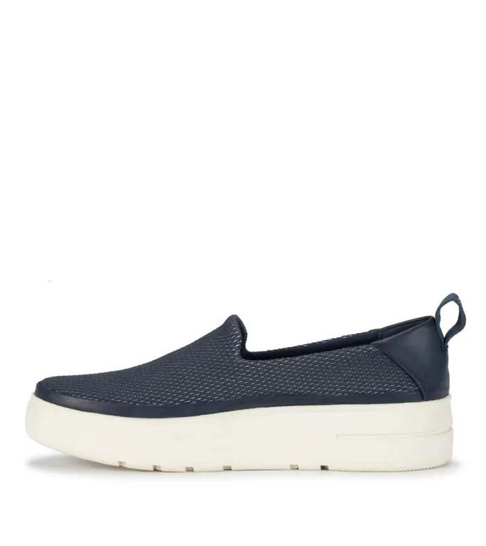 Women Baretraps Flats and Loafers Nevin Slip On Sneaker Navy Blue Mesh Women Baretraps Flats and Loafers Nevin Slip On Sneaker Navy Blue Mesh