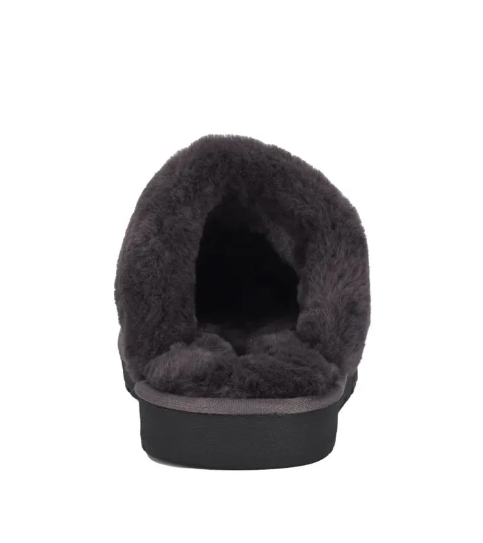 Women Baretraps Flats and Loafers Tillis Clog Slipper Grey Women Baretraps Flats and Loafers Tillis Clog Slipper Grey