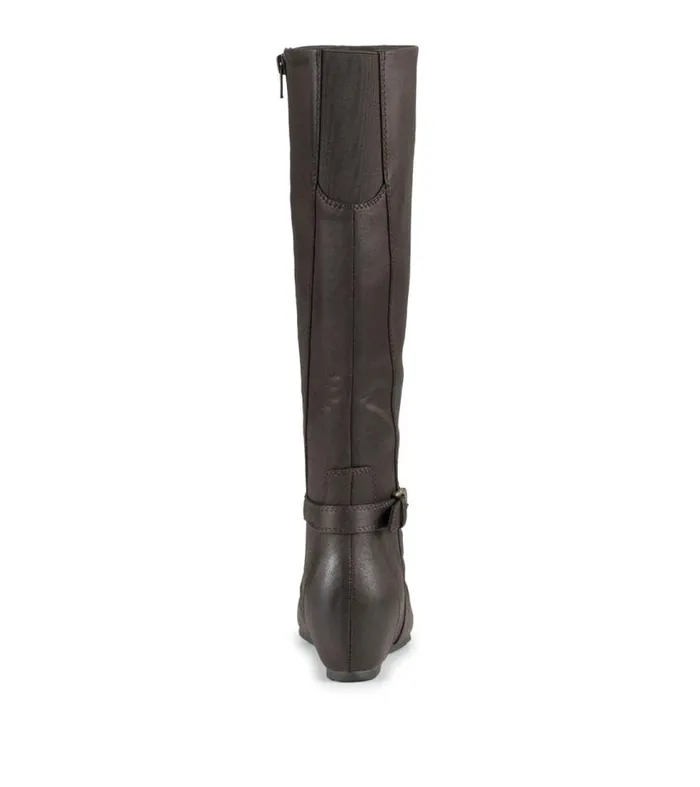 Women Baretraps Knee High Boots Sammy Tall Wedge Boot Dark Brown Women Baretraps Knee High Boots Sammy Tall Wedge Boot Dark Brown