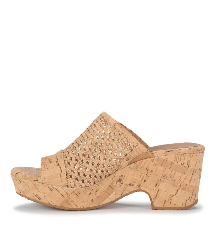 Women Baretraps Slides and Slip On Sandals Bethie Wedge Sandal Natural Cork Women Baretraps Slides and Slip On Sandals Bethie Wedge Sandal Natural Cork