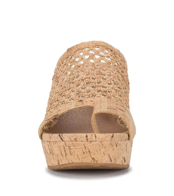 Women Baretraps Slides and Slip On Sandals Bethie Wedge Sandal Natural Cork Women Baretraps Slides and Slip On Sandals Bethie Wedge Sandal Natural Cork