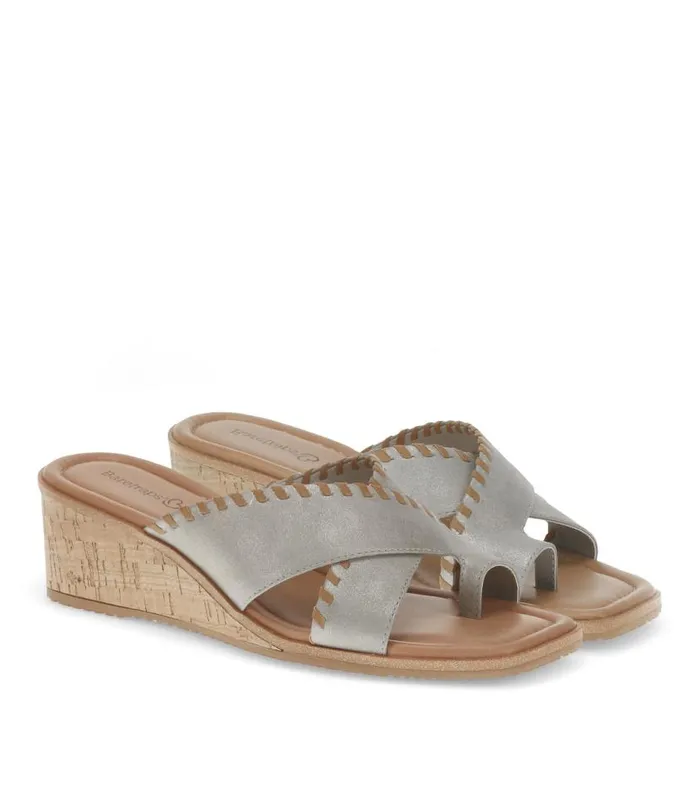 Women Baretraps Wedge Sandals Paige Wedge Sandal Champagne Canvas Women Baretraps Wedge Sandals Paige Wedge Sandal Champagne Canvas