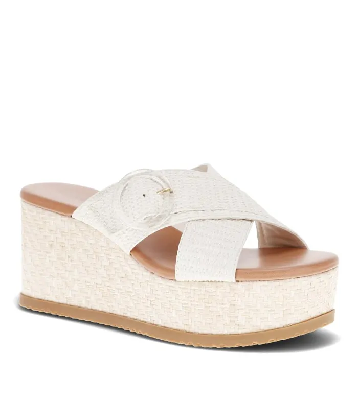 Women Baretraps Wedge Sandals Sydney Wedge Sandal Cream