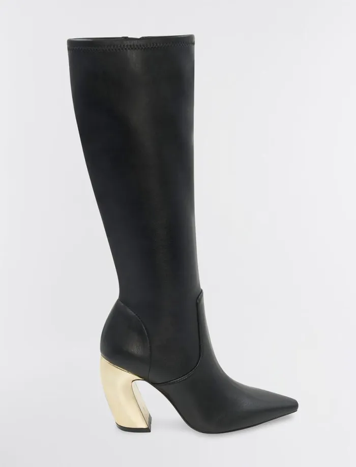 Women BCBG Shoes Laylo Stretch Boot Black