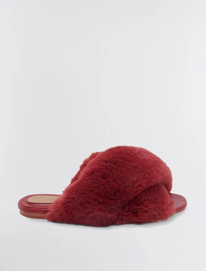 Women BCBG Shoes Thea Slipper Burgundy Women BCBG Shoes Thea Slipper Burgundy