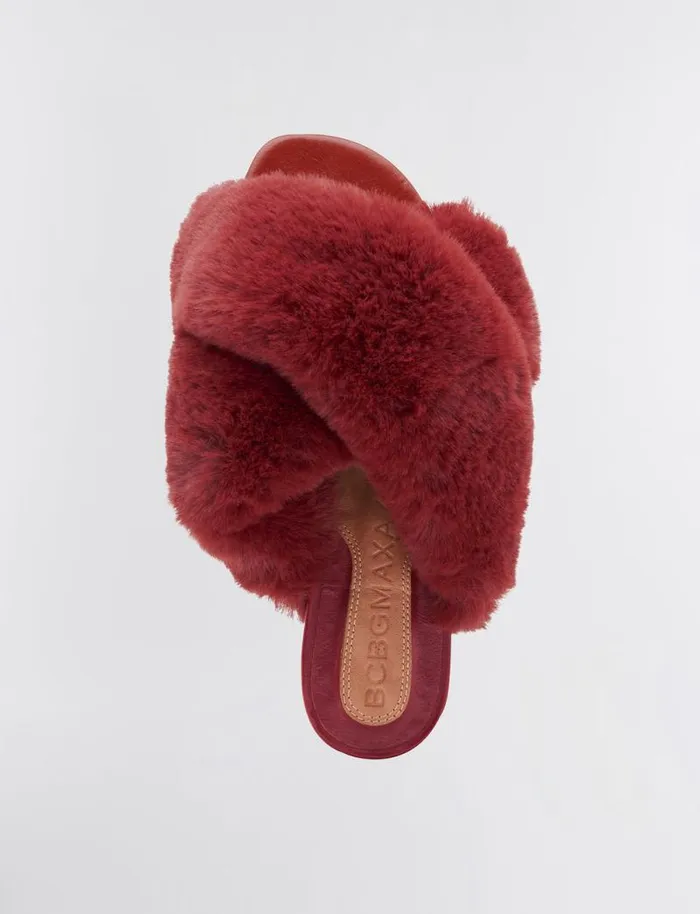 Women BCBG Shoes Thea Slipper Burgundy Women BCBG Shoes Thea Slipper Burgundy