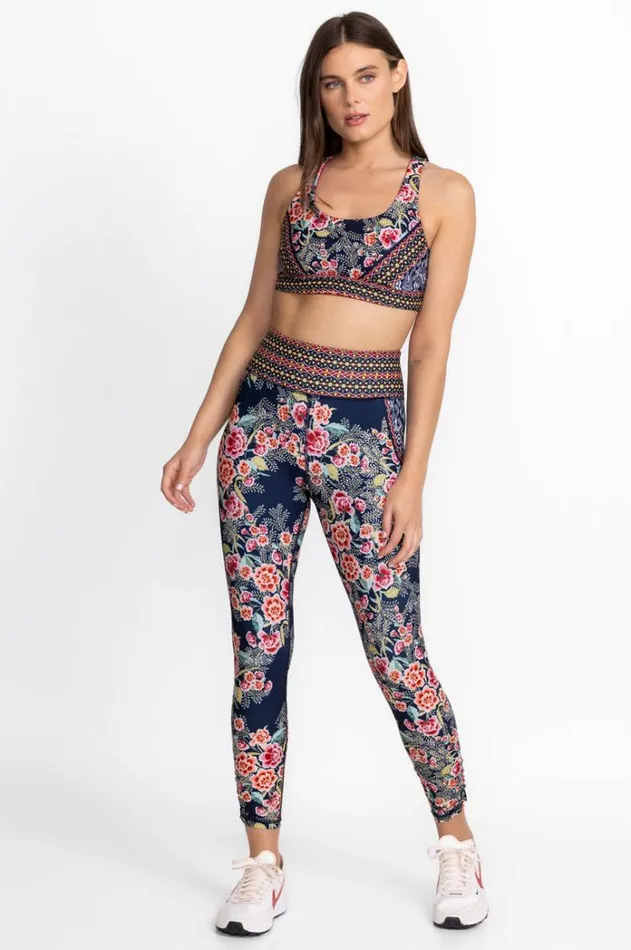 Women Bee Active Reversible Sports Bra Misty Fall Johnny Was Active Women Bee Active Reversible Sports Bra Misty Fall Johnny Was Active