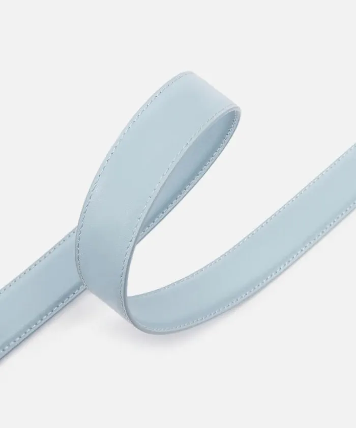 Women Belts Pinko Love Birds Leather Belt 3cm Lightblueantique Gold Women Belts Pinko Love Birds Leather Belt 3cm Lightblueantique Gold