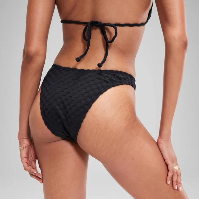 Women Bikinis and Tankinis Speedo FLU3NTE Terry Scoope Bikini Bottom Grey