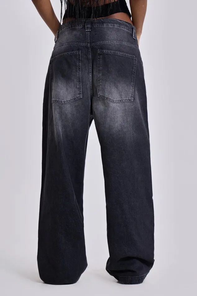 Women Black Colossus Jeans Jaded London Jeans