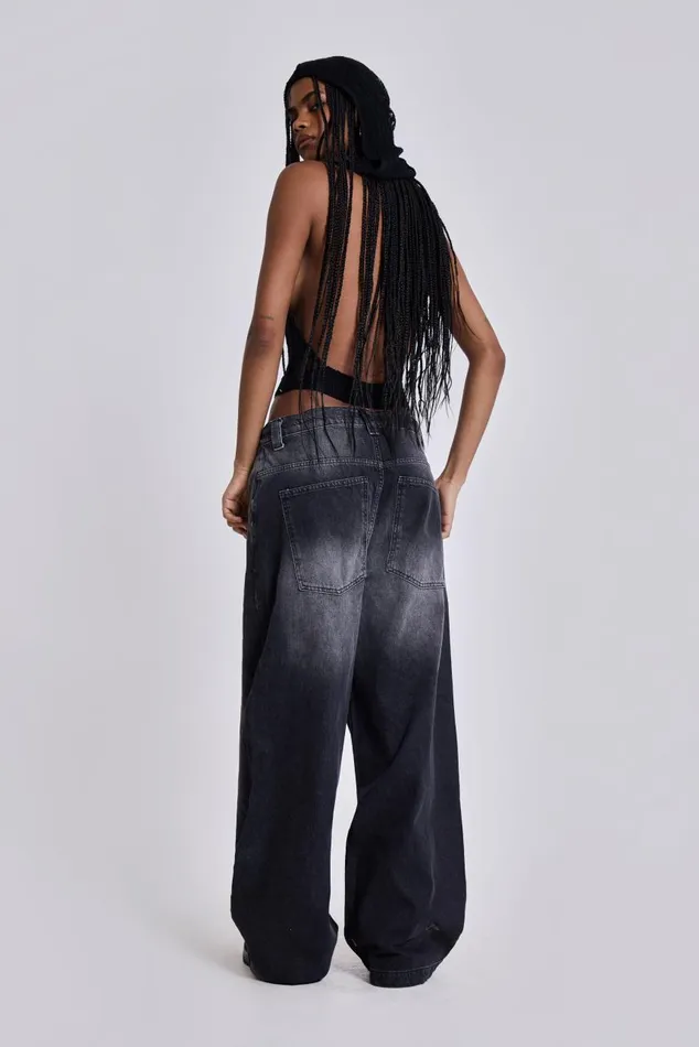 Women Black Colossus Jeans Jaded London Jeans