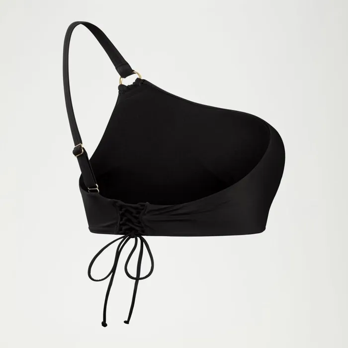 Women BodyShaping Speedo Women039s Shaping Asymmetric Bikini Top Black