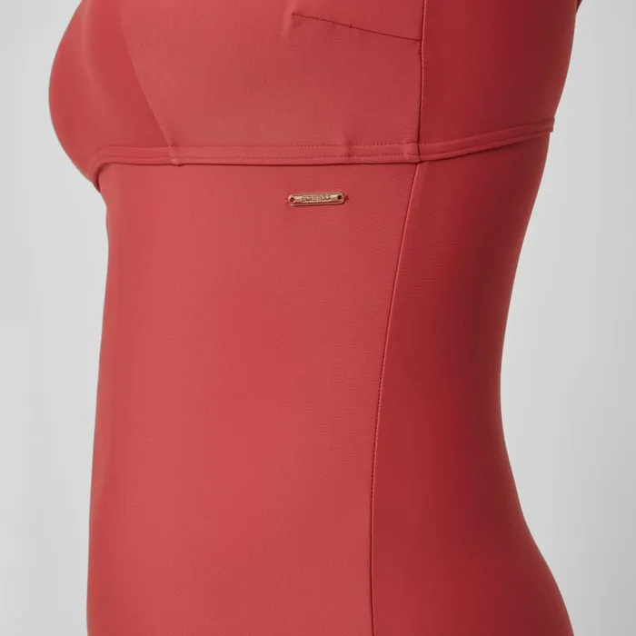 Women BodyShaping Speedo Women039s Shaping Bandeau Swimsuit Red