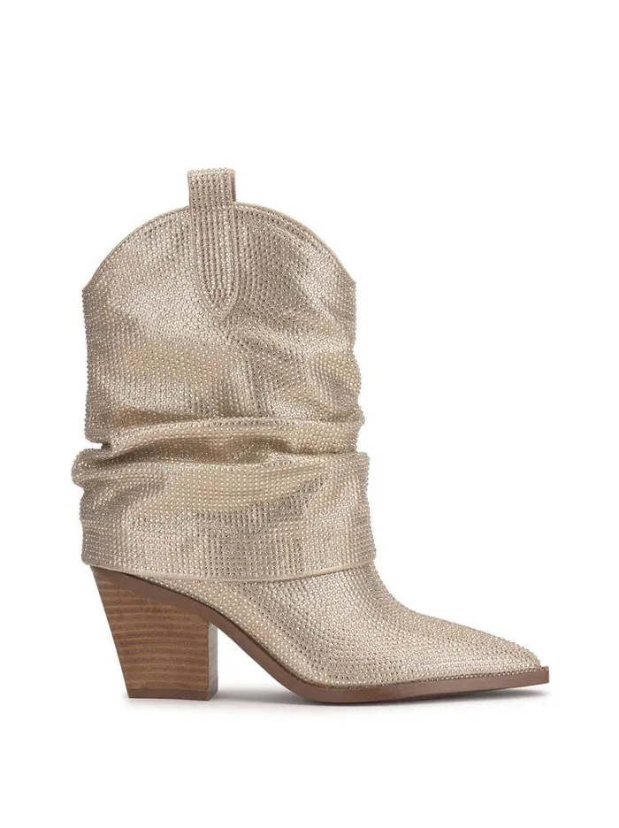 Women Boots and Booties Jessica Simpson Gemorra Bootie In Champagne