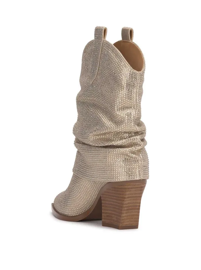 Women Boots and Booties Jessica Simpson Gemorra Bootie In Champagne