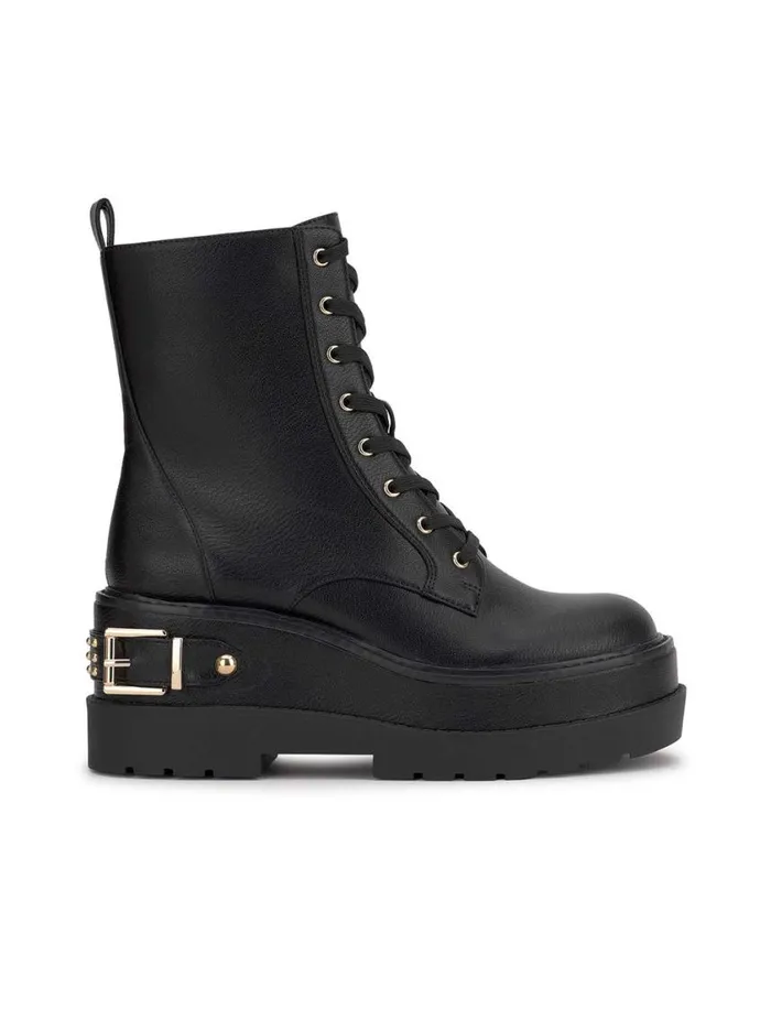 Women Boots and Booties Jessica Simpson Imelda Combat Boot In Black