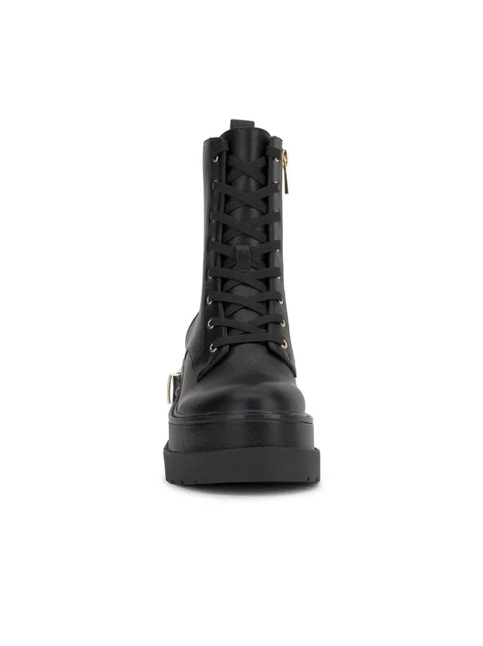 Women Boots and Booties Jessica Simpson Imelda Combat Boot In Black