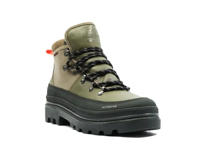Women Boots PALLADIUM PALLATROOPER HIKER WP X FINISTERRE Olive Night Women Boots PALLADIUM PALLATROOPER HIKER WP X FINISTERRE Olive Night