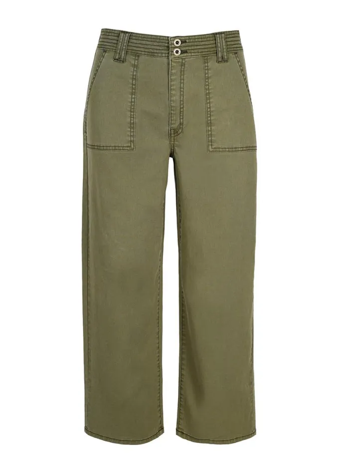 Women Bottoms Jessica Simpson Wide Leg Chino In Bronze Green