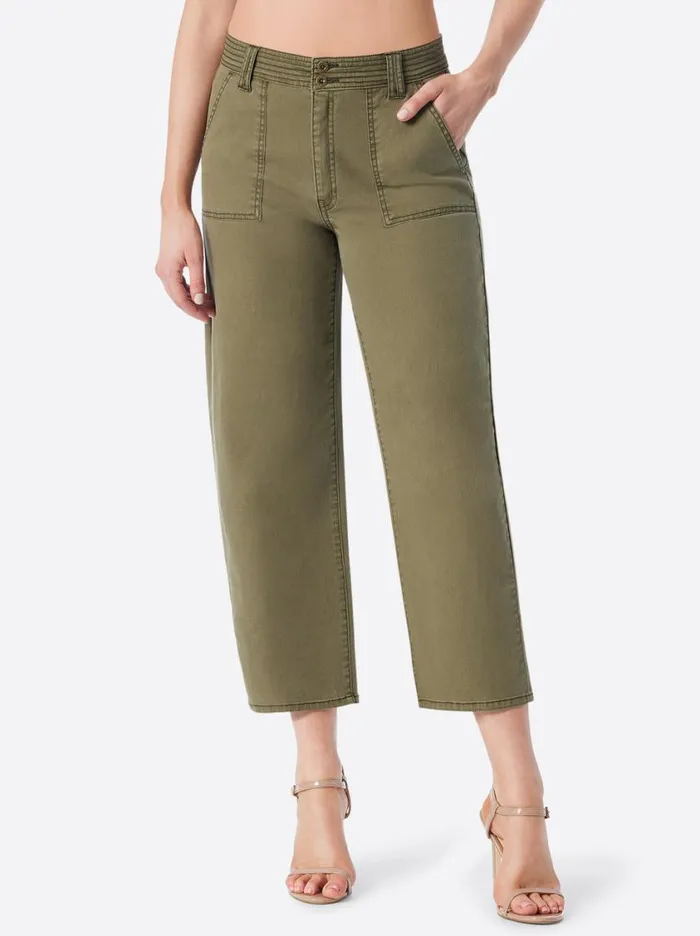 Women Bottoms Jessica Simpson Wide Leg Chino In Bronze Green