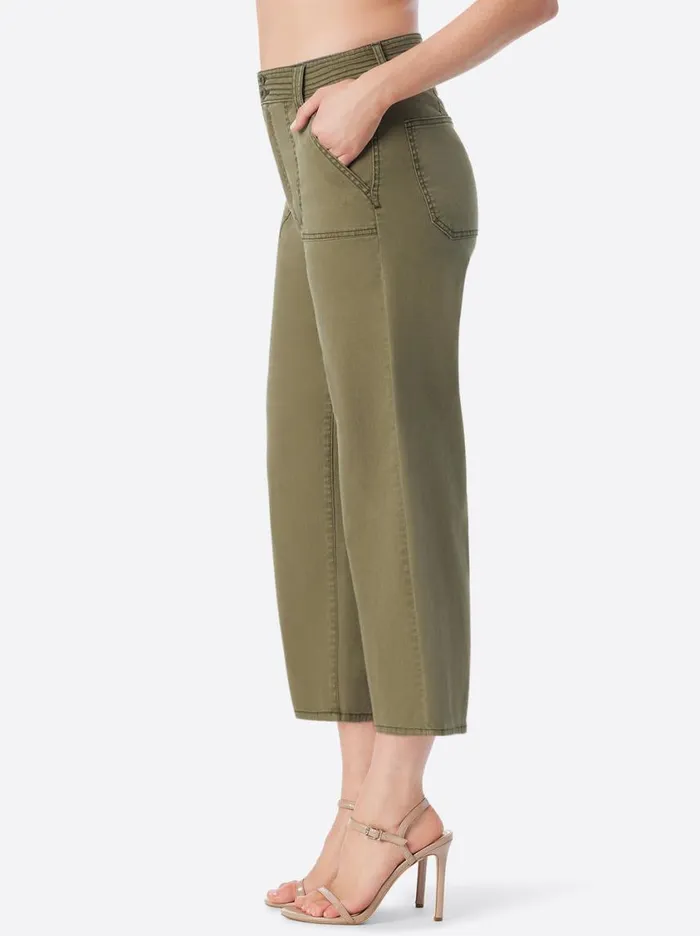 Women Bottoms Jessica Simpson Wide Leg Chino In Bronze Green