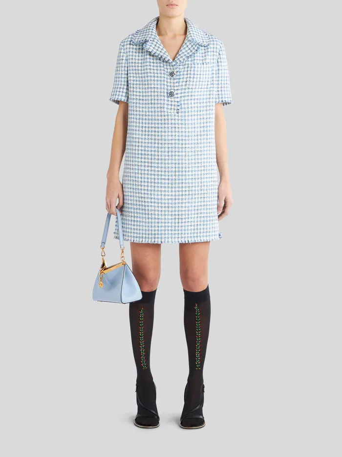Women Boucl Tunic Dress Etro Dresses