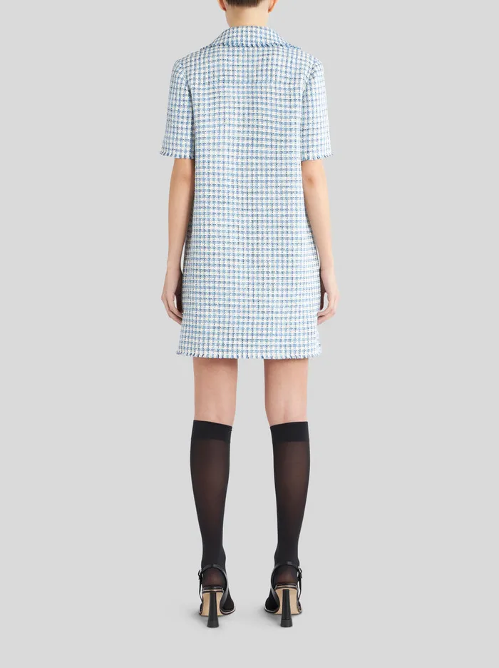 Women Boucl Tunic Dress Etro Dresses
