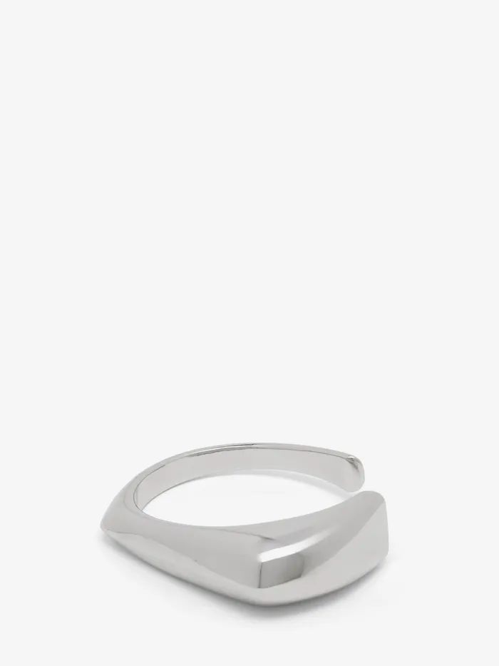 Women Bracelets Alexander McQueen Claw Cuff Antique Silver
