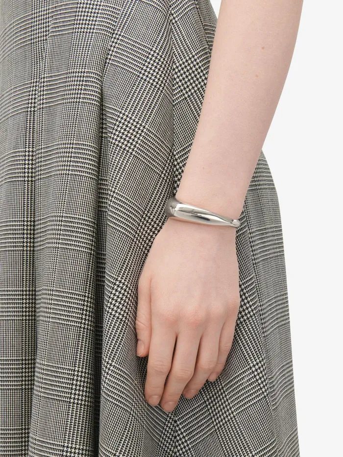 Women Bracelets Alexander McQueen Claw Cuff Antique Silver