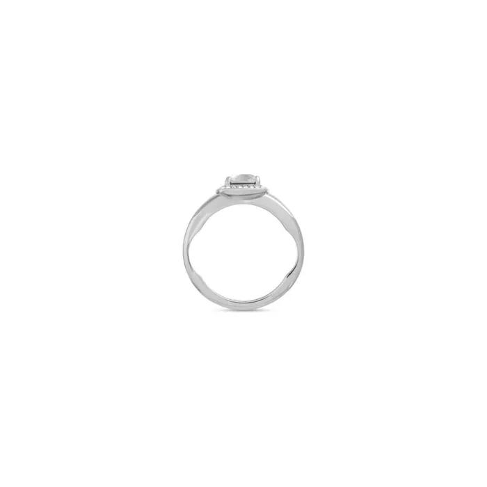 Women Bracelets and Rings Balenciaga Maxi Solitaire Ring In Silver