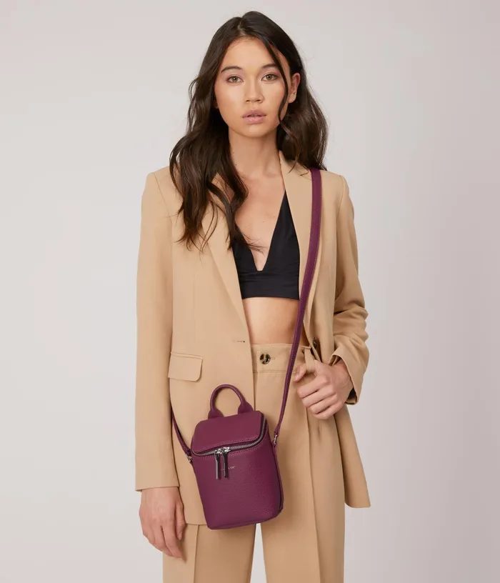 Women Brave Micro Vegan Crossbody Bag 8211 Purity Tarte Matt and Nat Crossbody