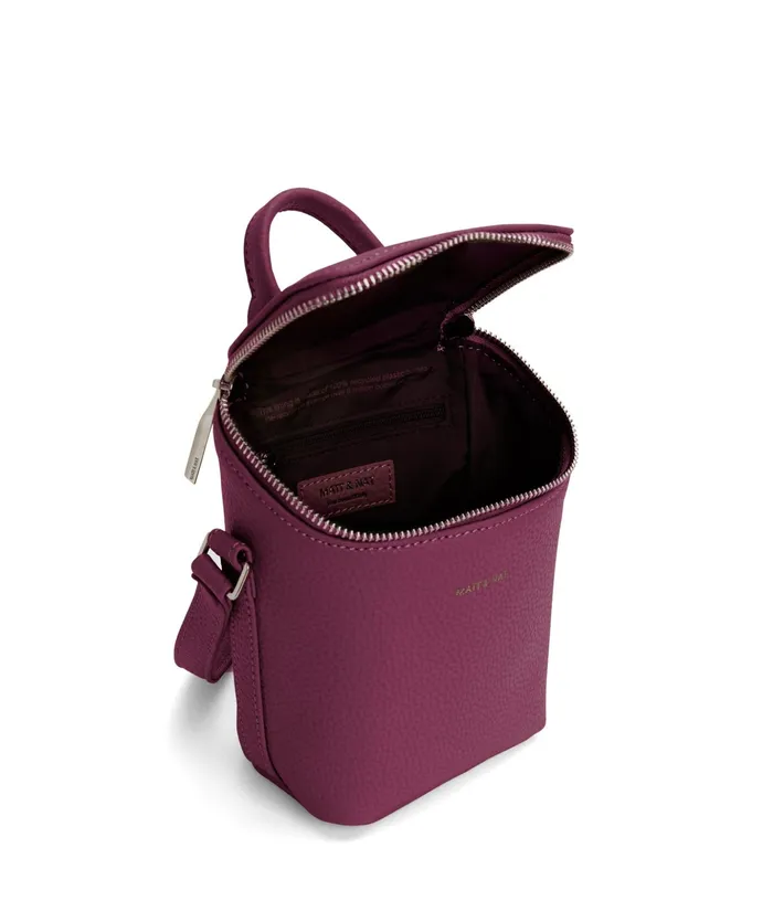 Women Brave Micro Vegan Crossbody Bag 8211 Purity Tarte Matt and Nat Crossbody