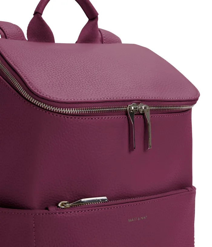Women Brave Vegan Backpack 8211 Purity Tarte Matt and Nat Diaper Bags