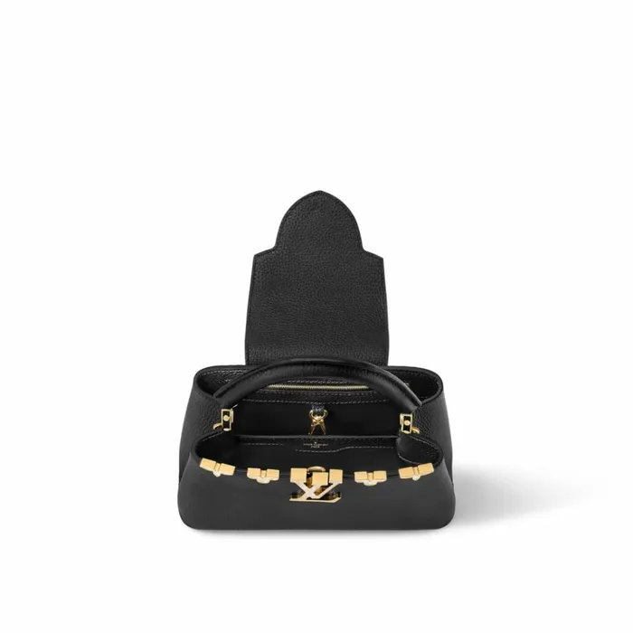 Women Capucines Bag Louis Vuitton Louis Vuitton M23263 Capucines BB Black 8211 Louis Vuitton Handbag Store