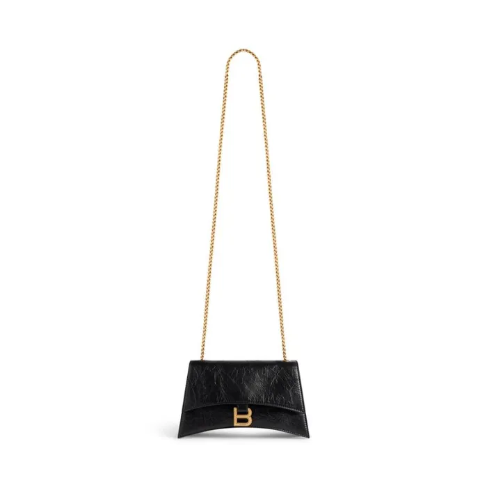 Women Chain Bags Balenciaga Crush Xs Chain Bag In Black